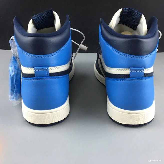 Jordan Obsidian OG 555088-140 Air Retro 1 High 1007